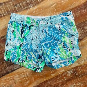 Lilly Pulitzer Callahan Shorts in “Let’s Cha Cha - Blue”